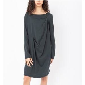 Prairie Underground #1153 Ideal Ease Drab Dress Womens Size Small Gray NWT NEW